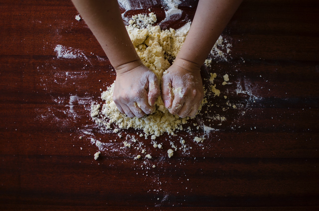 making a bread