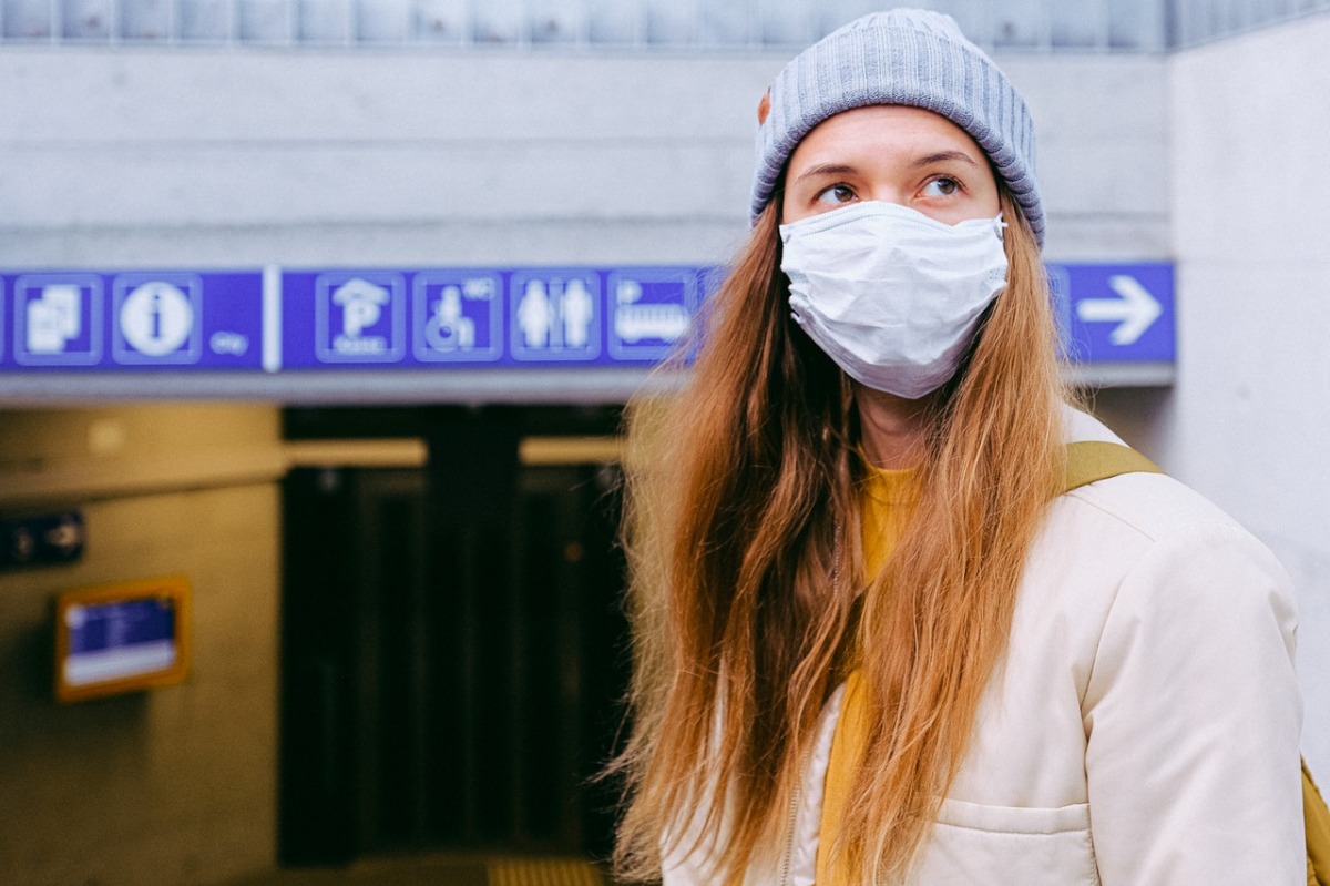 woman at the airport