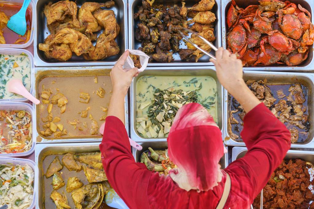 local street food vendor