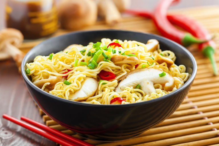 traditional asian noodles